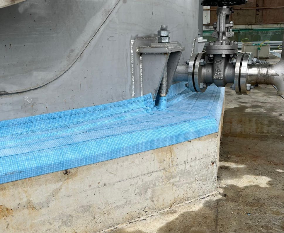 Case study: storage tank chime protection with Allter Visco-Rite™ 70W and Allter Seal 100HB — Korea