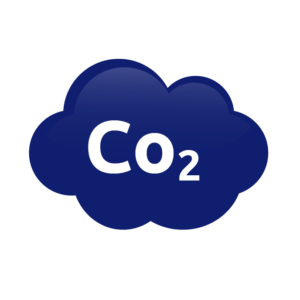CO2 cloud brand element
