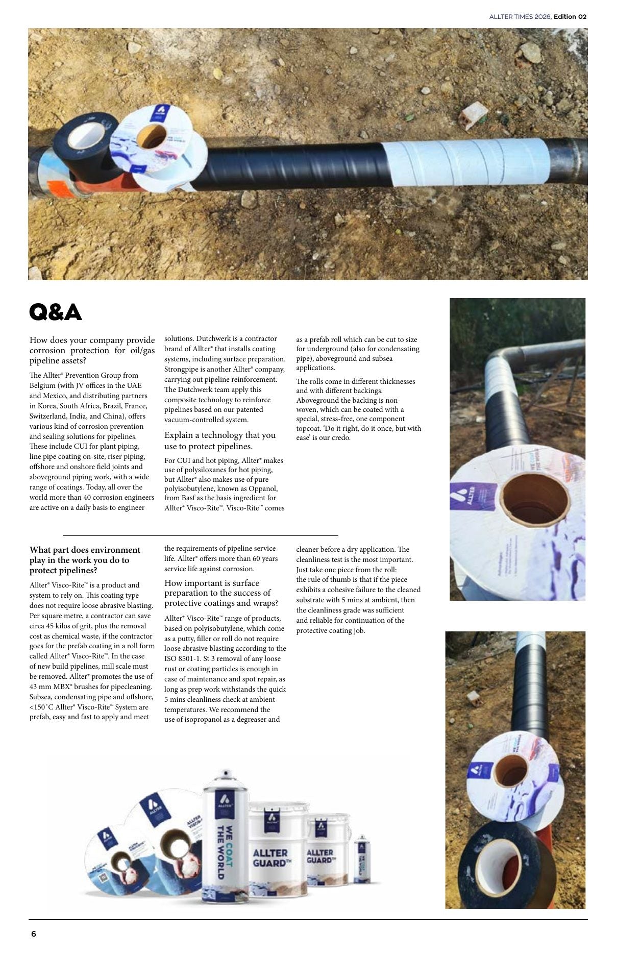 Allter Times 2026 — Edition 02 — page 5: Q&A with Dutchwerk™