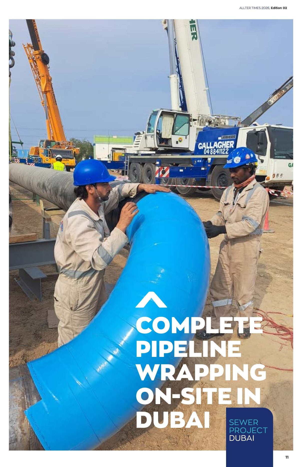Allter Times 2026 — Edition 02 — page 10: Complete pipeline protection
