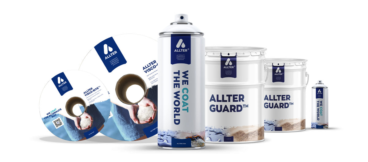 Allter Products; unique solutions to under- and above ground steel assets.